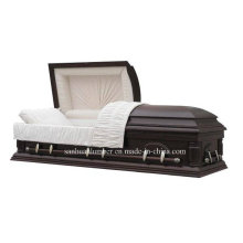 American Style Poplar Wood Casket 003A